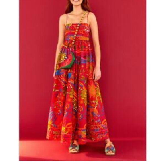FARM Rio Multicolor Maxi Dress - Picture 2 of 2